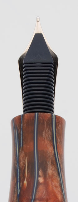 Visconti Divina Desert Spring LE Fountain Pen - Brown w Blue